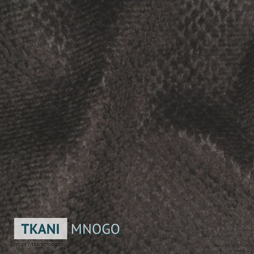 Фото фактуры велюра “112-113” (однотонный коричневый)