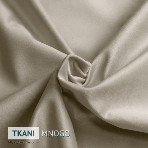 Фото внешнего вида велюра “MR-25” (однотонный белый)