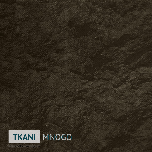 Фото обивки велюра “NT-6” (узор коричневый)