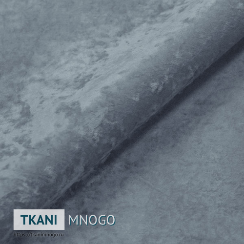 Фото обивки велюра “cf052-10” (однотонный серый)