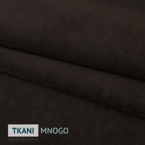 Фото материала велюра “Viva-24” (однотонный коричневый)