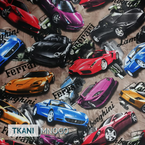 Фото фактуры микровелюра “М34-3” детские, город.