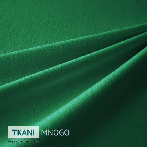 Фото обивки велюра “Milan 17” (однотонный зеленый)